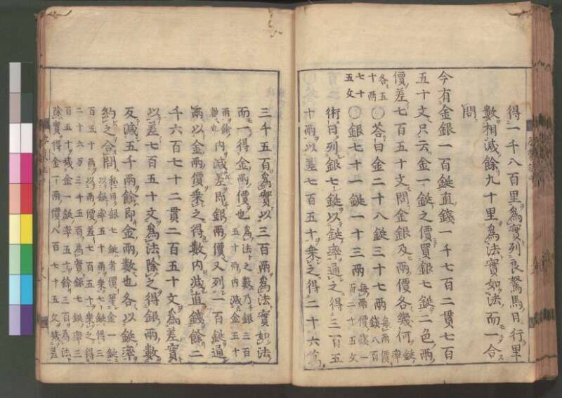 新編筭学啓蒙註解 寛文十二〈江戸〉村上平楽寺 桑木文庫和書298 - ページ 86