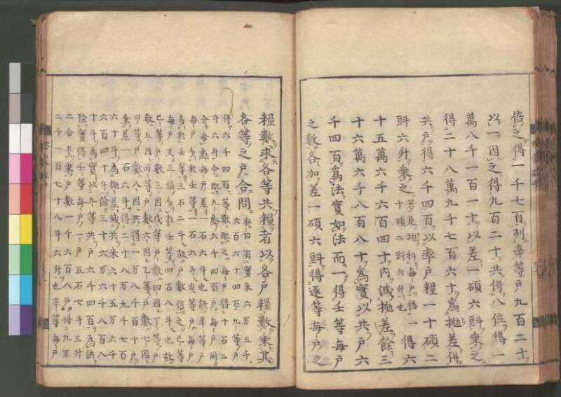 新編筭学啓蒙註解 寛文十二〈江戸〉村上平楽寺 桑木文庫和書298 - ページ 102