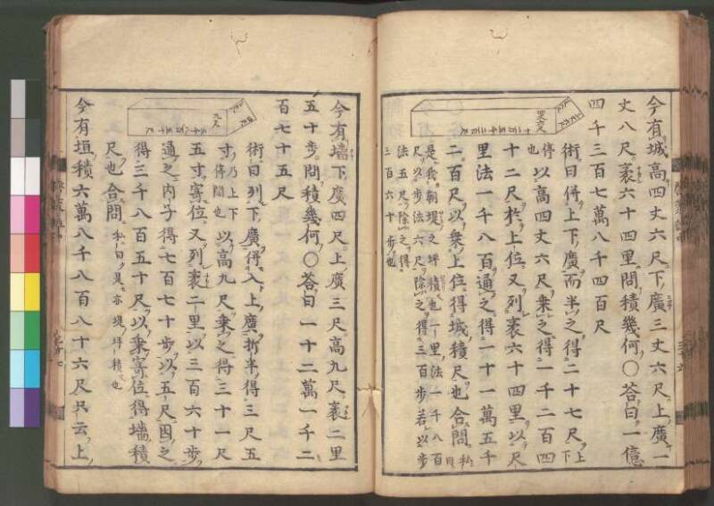 新編筭学啓蒙註解 寛文十二〈江戸〉村上平楽寺 桑木文庫和書298 - ページ 108