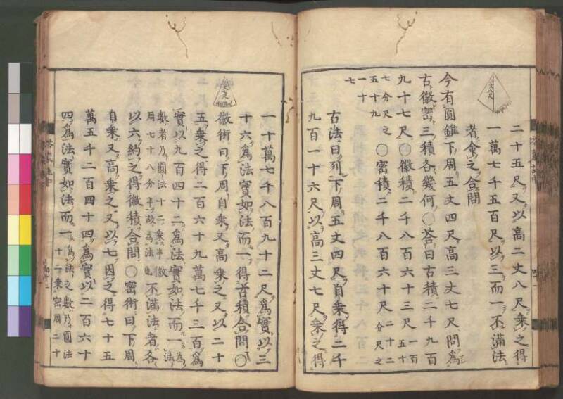 新編筭学啓蒙註解 寛文十二〈江戸〉村上平楽寺 桑木文庫和書298 - ページ 113