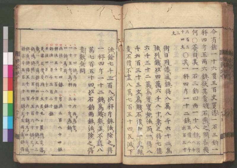 新編筭学啓蒙註解 寛文十二〈江戸〉村上平楽寺 桑木文庫和書298 - ページ 117