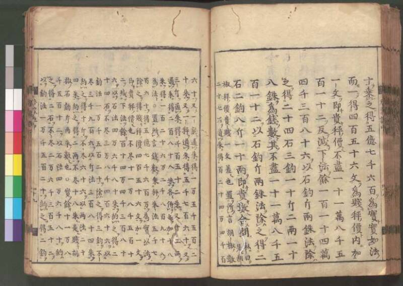 新編筭学啓蒙註解 寛文十二〈江戸〉村上平楽寺 桑木文庫和書298 - ページ 120