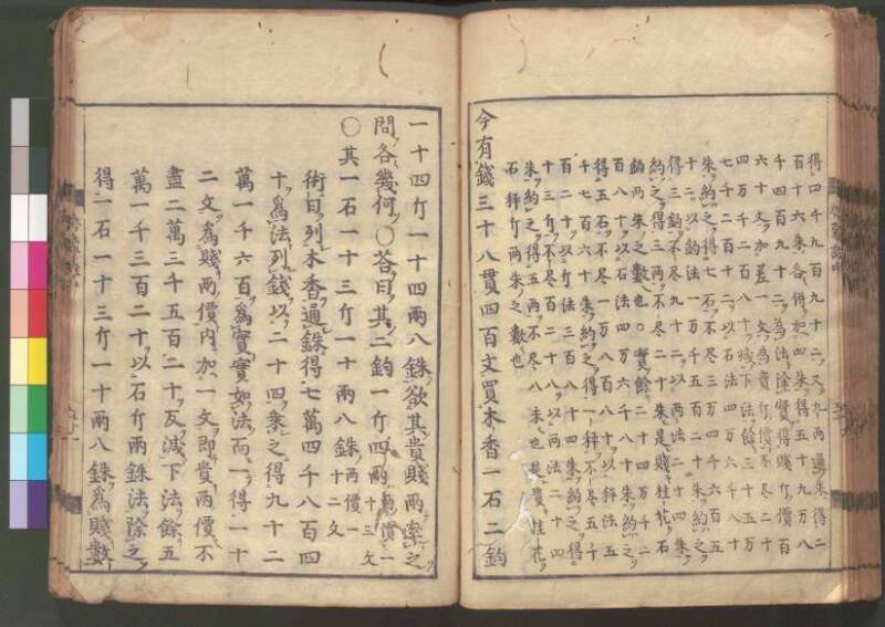 新編筭学啓蒙註解 寛文十二〈江戸〉村上平楽寺 桑木文庫和書298 - ページ 122