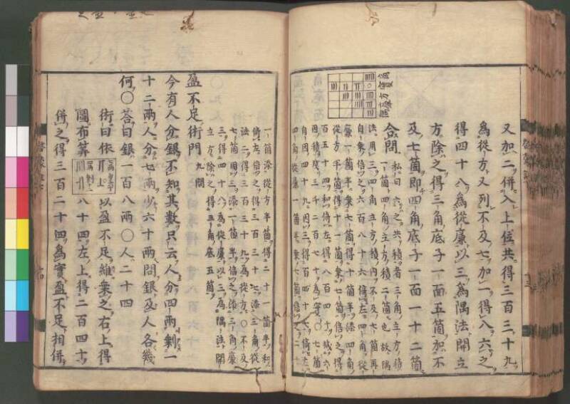 新編筭学啓蒙註解 寛文十二〈江戸〉村上平楽寺 桑木文庫和書298 - ページ 138