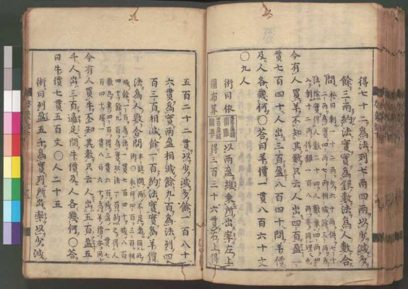 新編筭学啓蒙註解 寛文十二〈江戸〉村上平楽寺 桑木文庫和書298 - ページ 140