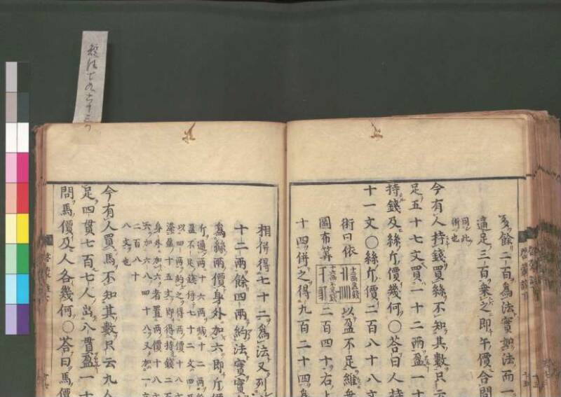 新編筭学啓蒙註解 寛文十二〈江戸〉村上平楽寺 桑木文庫和書298 - ページ 142