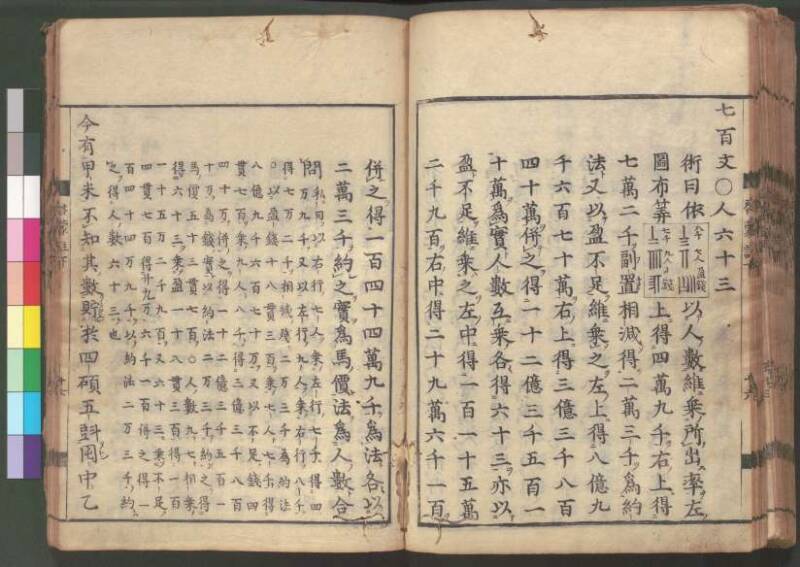 新編筭学啓蒙註解 寛文十二〈江戸〉村上平楽寺 桑木文庫和書298 - ページ 143