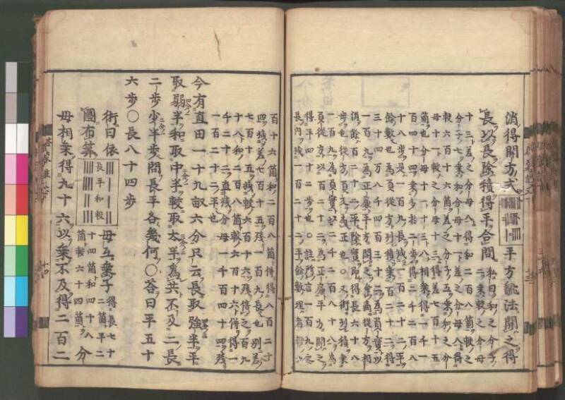 新編筭学啓蒙註解 寛文十二〈江戸〉村上平楽寺 桑木文庫和書298 - ページ 184