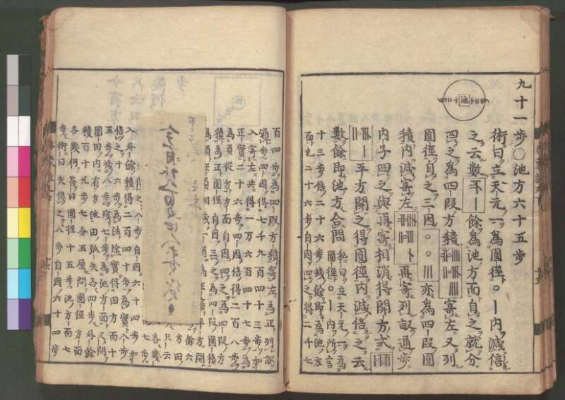 新編筭学啓蒙註解 寛文十二〈江戸〉村上平楽寺 桑木文庫和書298 - ページ 186