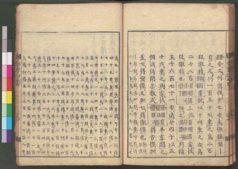 新編筭学啓蒙註解 寛文十二〈江戸〉村上平楽寺 桑木文庫和書298 - ページ 197