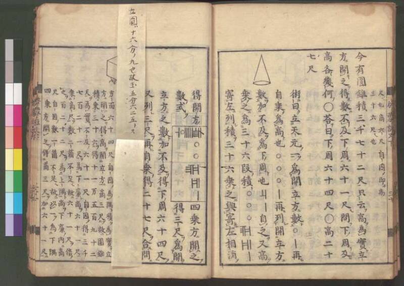新編筭学啓蒙註解 寛文十二〈江戸〉村上平楽寺 桑木文庫和書298 - ページ 203