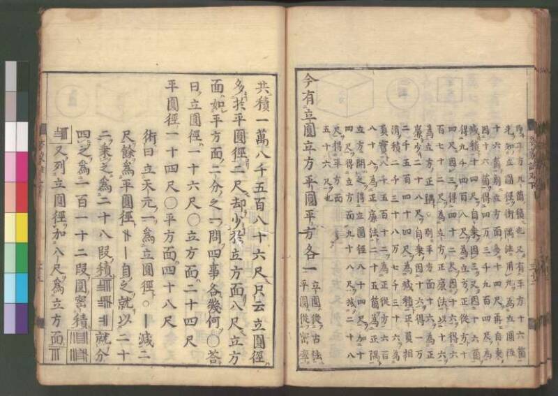 新編筭学啓蒙註解 寛文十二〈江戸〉村上平楽寺 桑木文庫和書298 - ページ 207