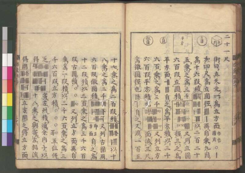 新編筭学啓蒙註解 寛文十二〈江戸〉村上平楽寺 桑木文庫和書298 - ページ 210
