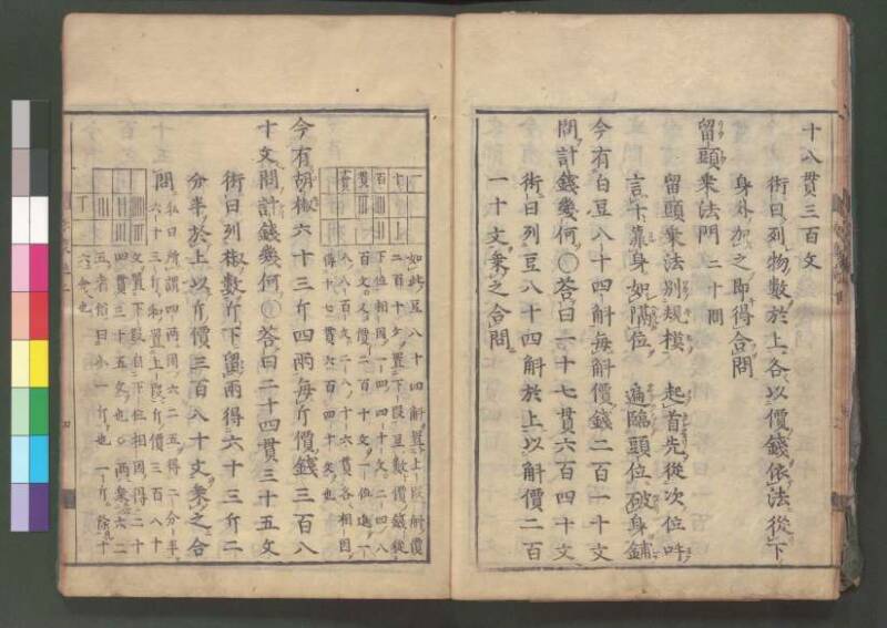 新編筭學啓蒙註解 欠損 桑木文庫和書300 - ページ 17