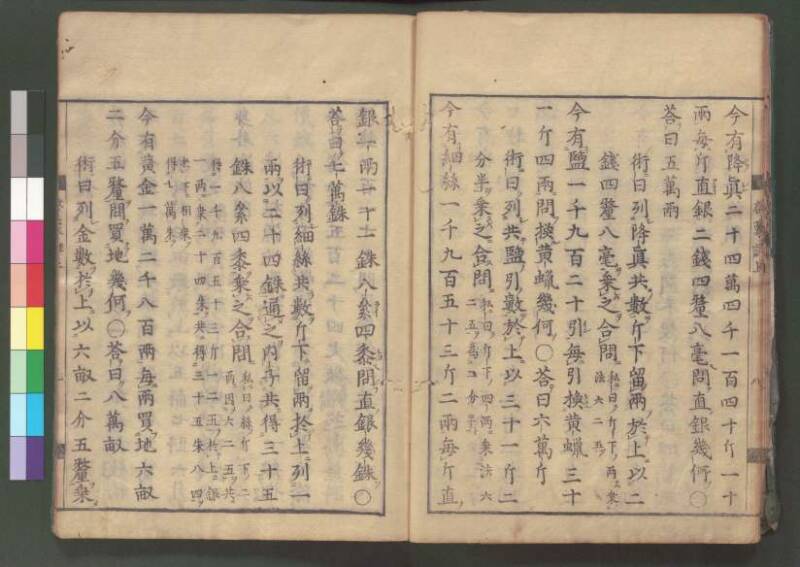 新編筭學啓蒙註解 欠損 桑木文庫和書300 - ページ 22