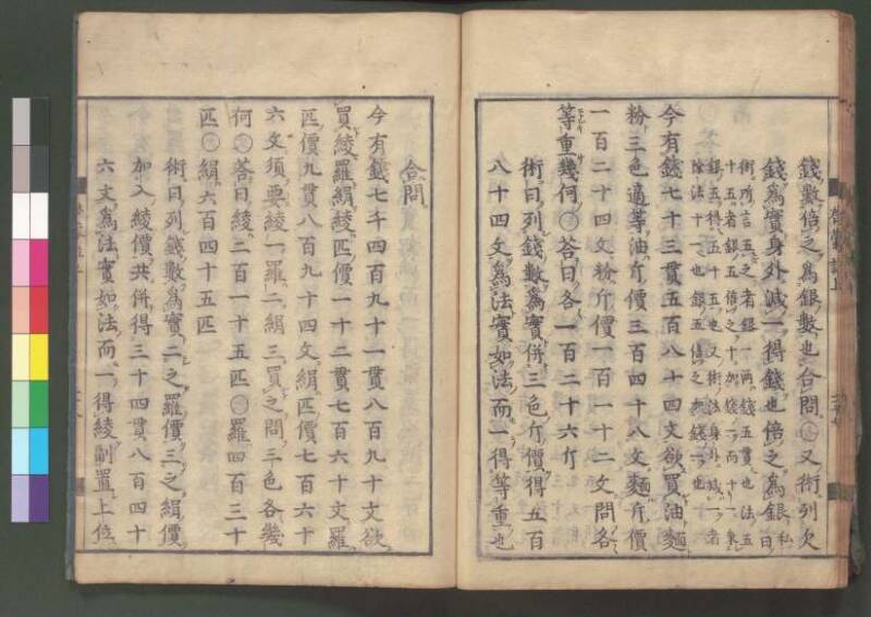 新編筭學啓蒙註解 欠損 桑木文庫和書300 - ページ 41
