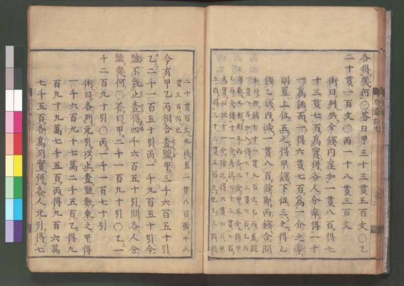 新編筭學啓蒙註解 欠損 桑木文庫和書300 - ページ 77