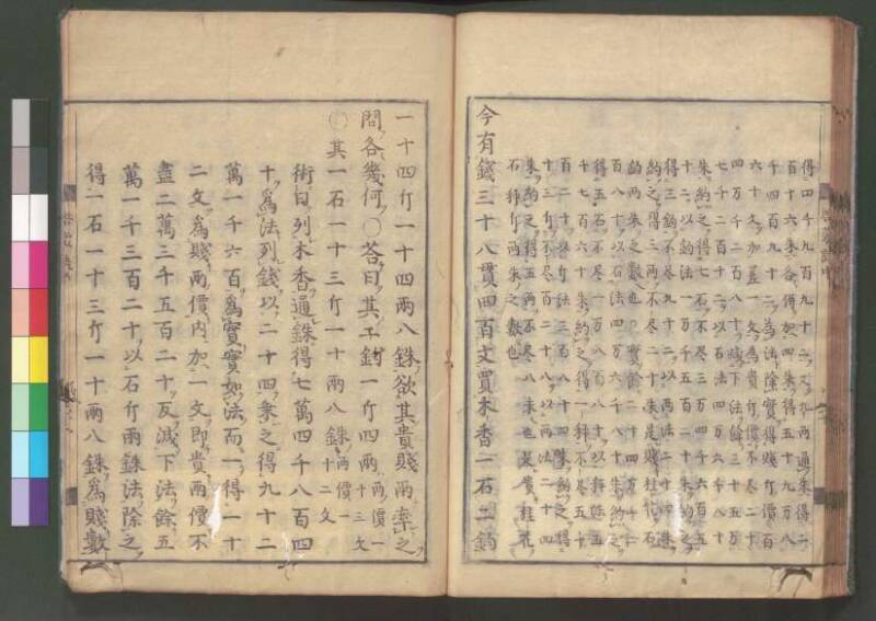 新編筭學啓蒙註解 欠損 桑木文庫和書300 - ページ 104