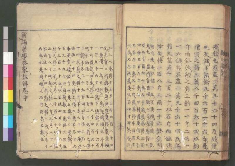 新編筭學啓蒙註解 欠損 桑木文庫和書300 - ページ 106