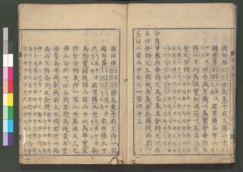新編筭學啓蒙註解 欠損 桑木文庫和書300 - ページ 115