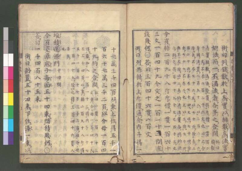新編筭學啓蒙註解 欠損 桑木文庫和書300 - ページ 118