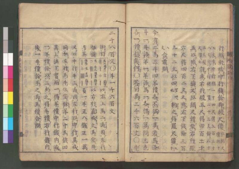 新編筭學啓蒙註解 欠損 桑木文庫和書300 - ページ 135