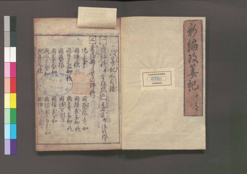 改算記 万治二 桑木文庫/和書/356 - ページ 121