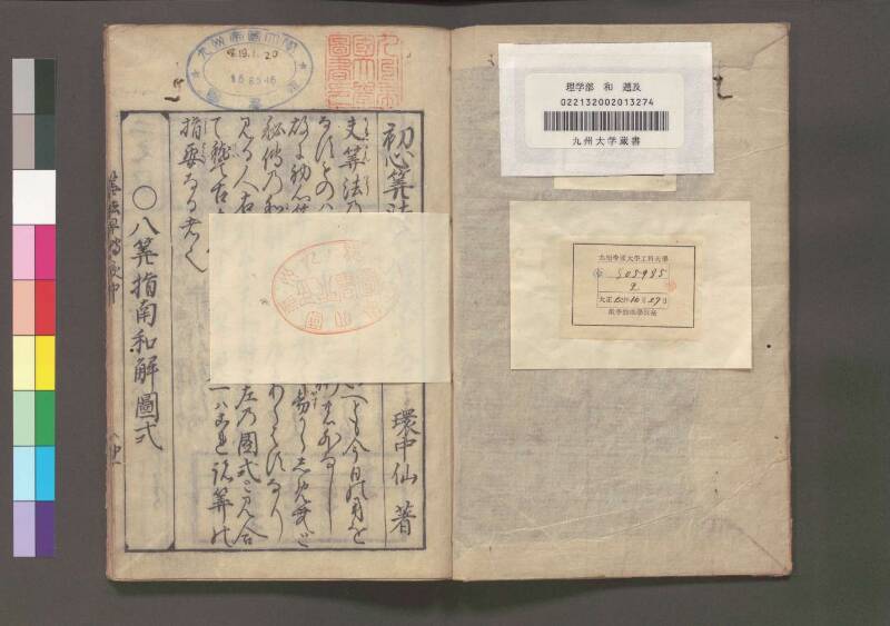 初心算法早傳授 享保十二 桑木文庫439 - ページ 26