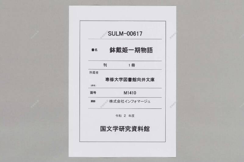 鉢戴姫一期物語 - ページ 1