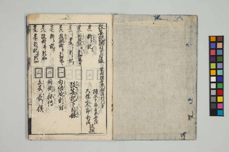 改算記綱目 貞享四 お茶の水女子大図419/Mo12 - ページ 124