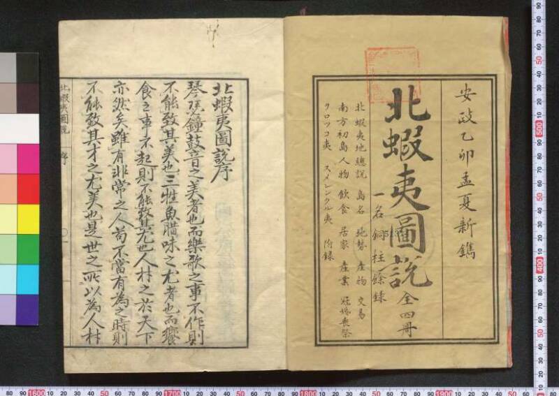 北蝦夷図説　巻1–4（茨城大学図書館） - ページ 3