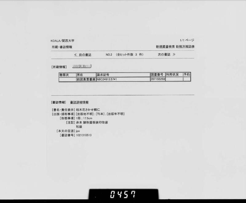 枯木花さかせ親仁 - ページ 1