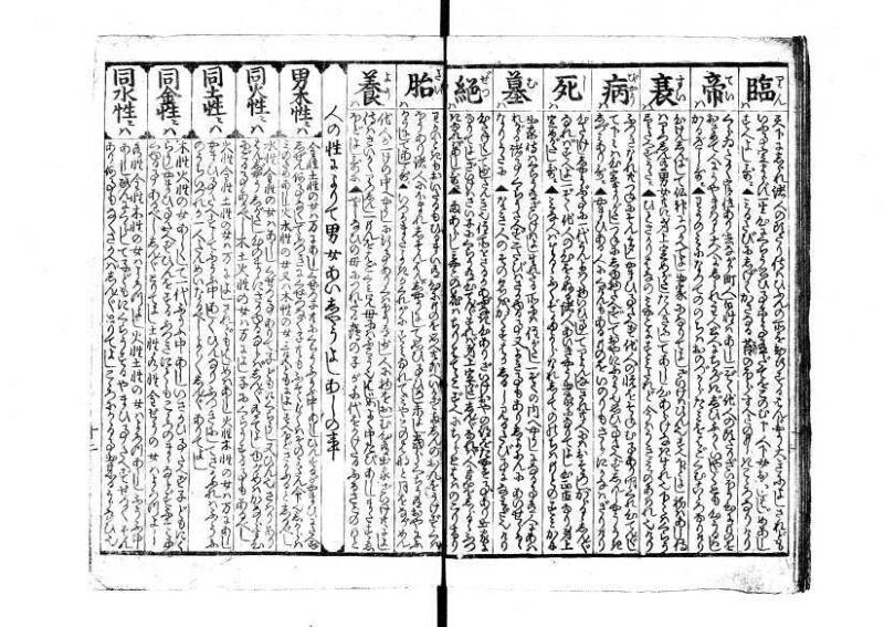 いろはうらなひ男女一代八卦 - ページ 13