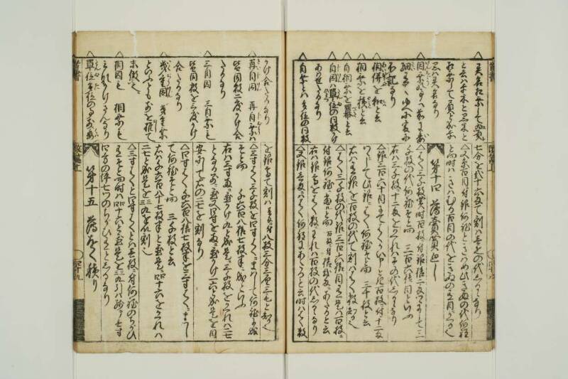 改算記綱目 貞享四 東京学芸大図T1A0/51/92 - ページ 40