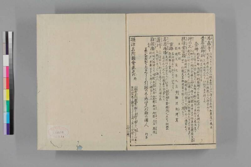 攝津名所圖會 - ページ 471