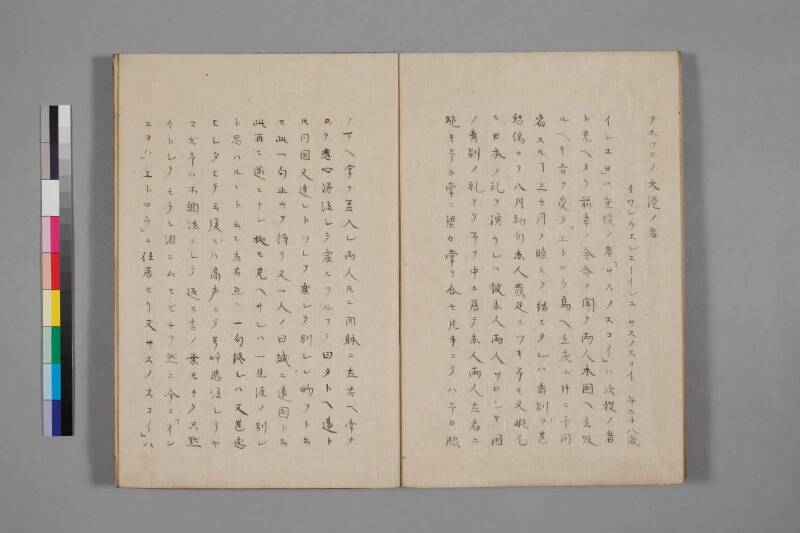 蝦夷草紙（国文学研究資料館） - ページ 106