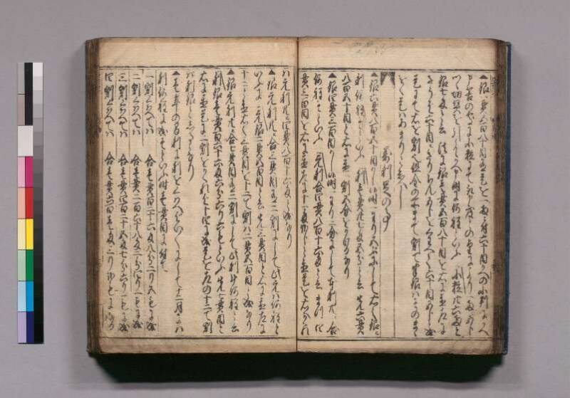 廣益(改筭)塵劫記大成 宝永六 東書文庫295.8-9 - ページ 34