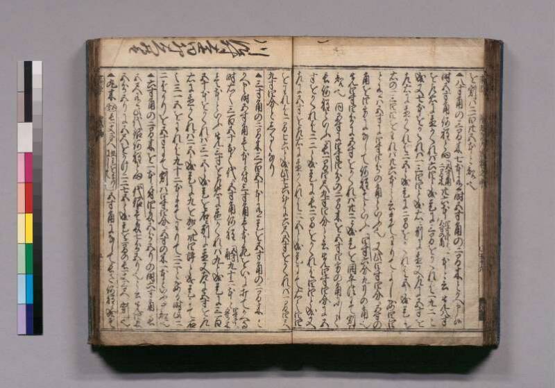 廣益(改筭)塵劫記大成 宝永六 東書文庫295.8-9 - ページ 58