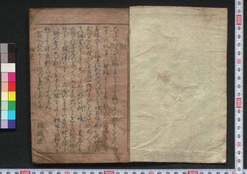 新吉原細見／勝良影（蔦屋、1780年七月） - ページ 3