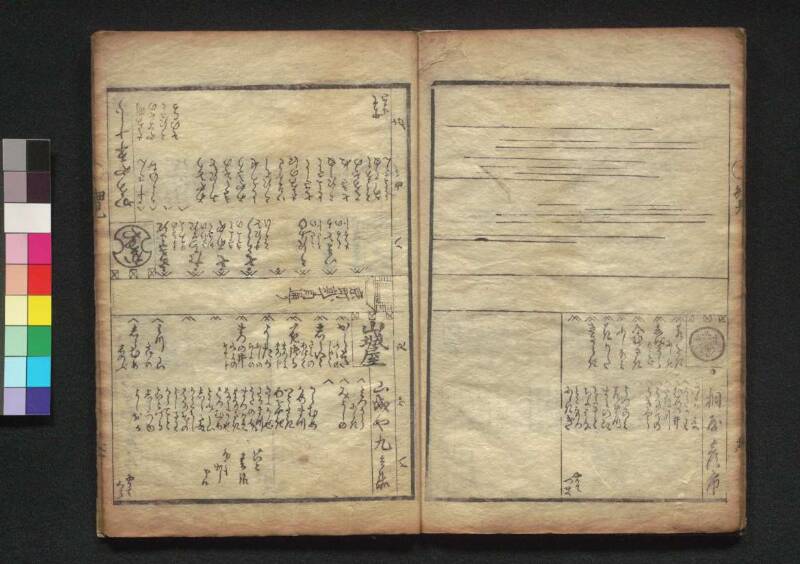 新吉原細見／勝良影（蔦屋、1780年七月） - ページ 19
